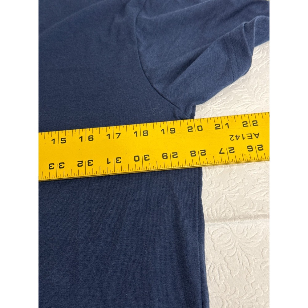 Athletic Works Mens Navy Blue Short Sleeve T-Shirt Size M Pullover Activewear‎ - Picture 6 of 8